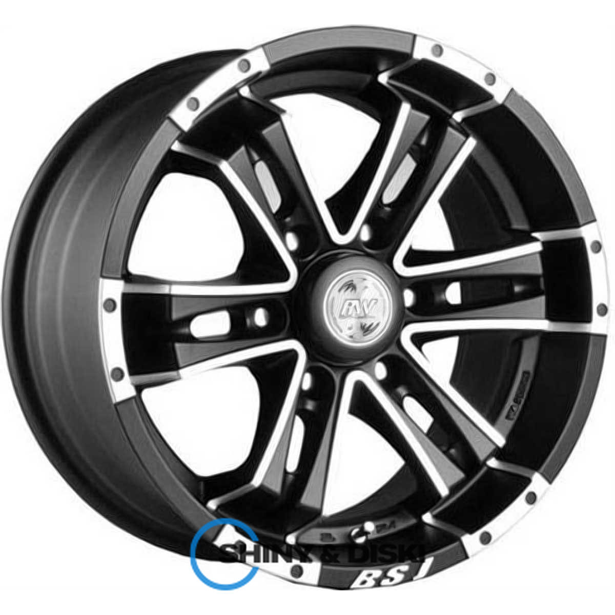 rs tuning h-541 bkfp r17 w8 pcd6x139.7 et25 dia110.5