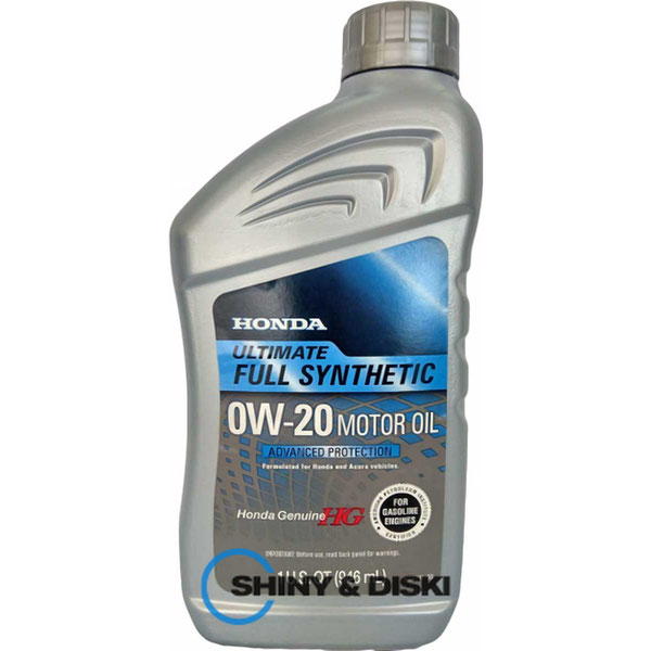 Купить масло Honda Ultimate Full Synthetic 0W-20 (1л)