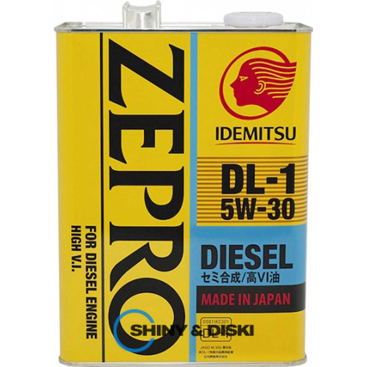 idemitsu zepro diesel dl-1 5w-30 (4л)
