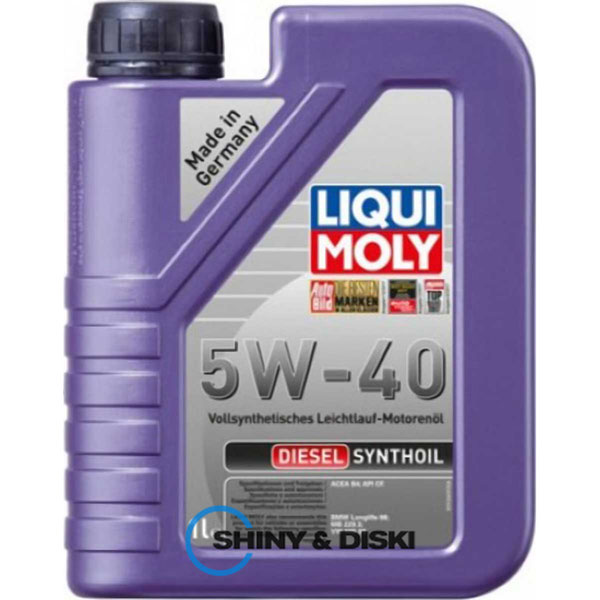 Купить масло Liqui Moly Diesel Synthoil 5W-40 (1л)