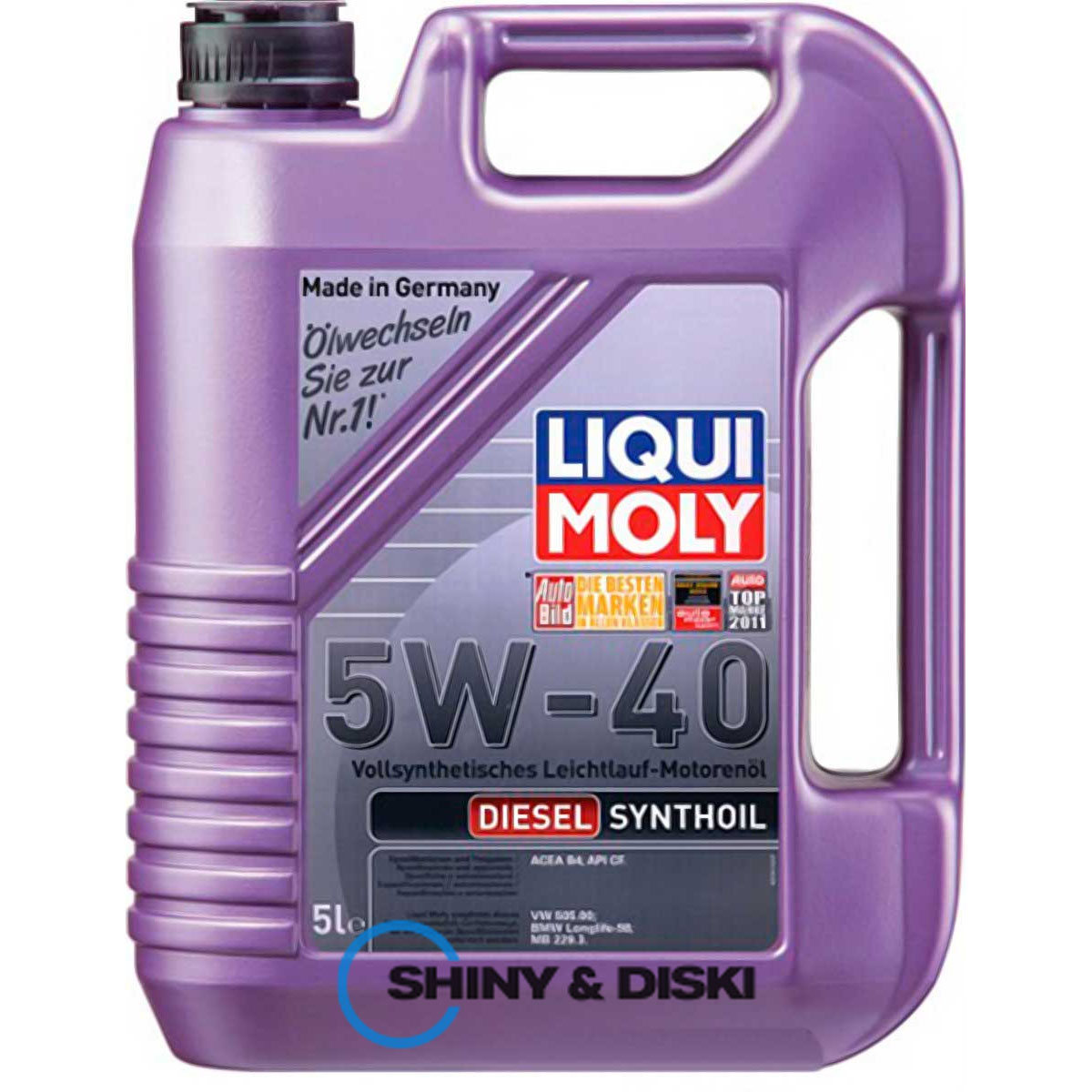 liqui moly diesel synthoil 5w-40 (5л)