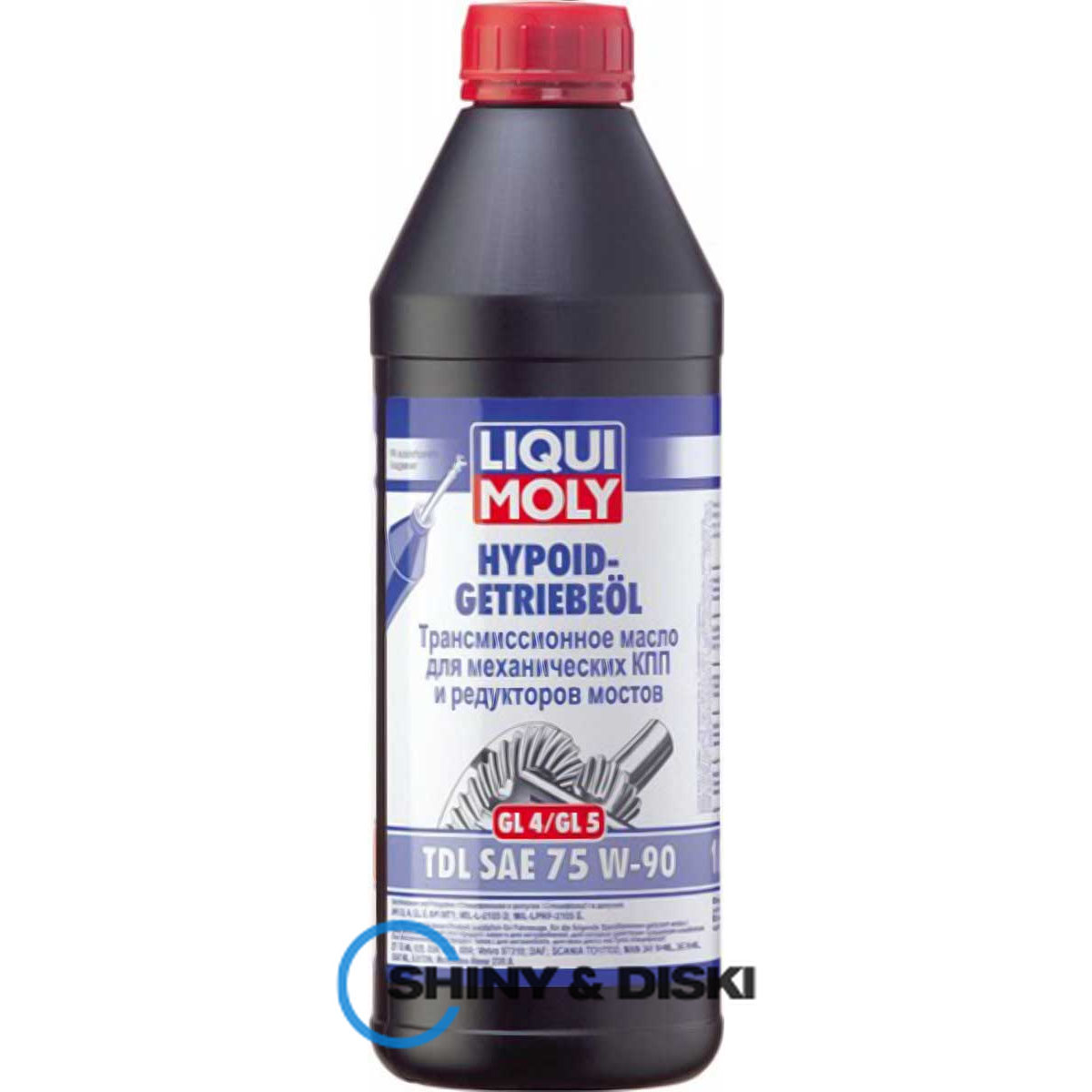 liqui moly hypoid-getriebeoil tdl gl-4/gl-5 75w-90 (1л)