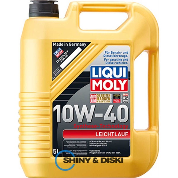 Купить масло Liqui Moly Leichtlauf 10W-40 (5л)