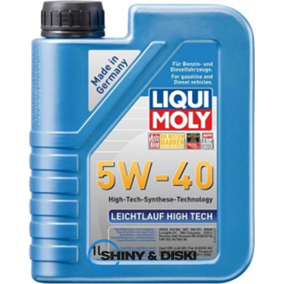 liqui moly leichtlauf high tech 5w-40 (1л)