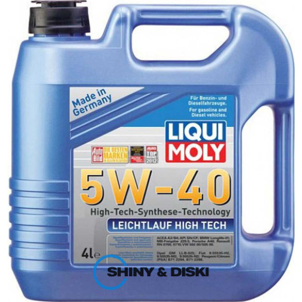 Купити мастило Liqui Moly Leichtlauf High Tech 5W-40 (4л)