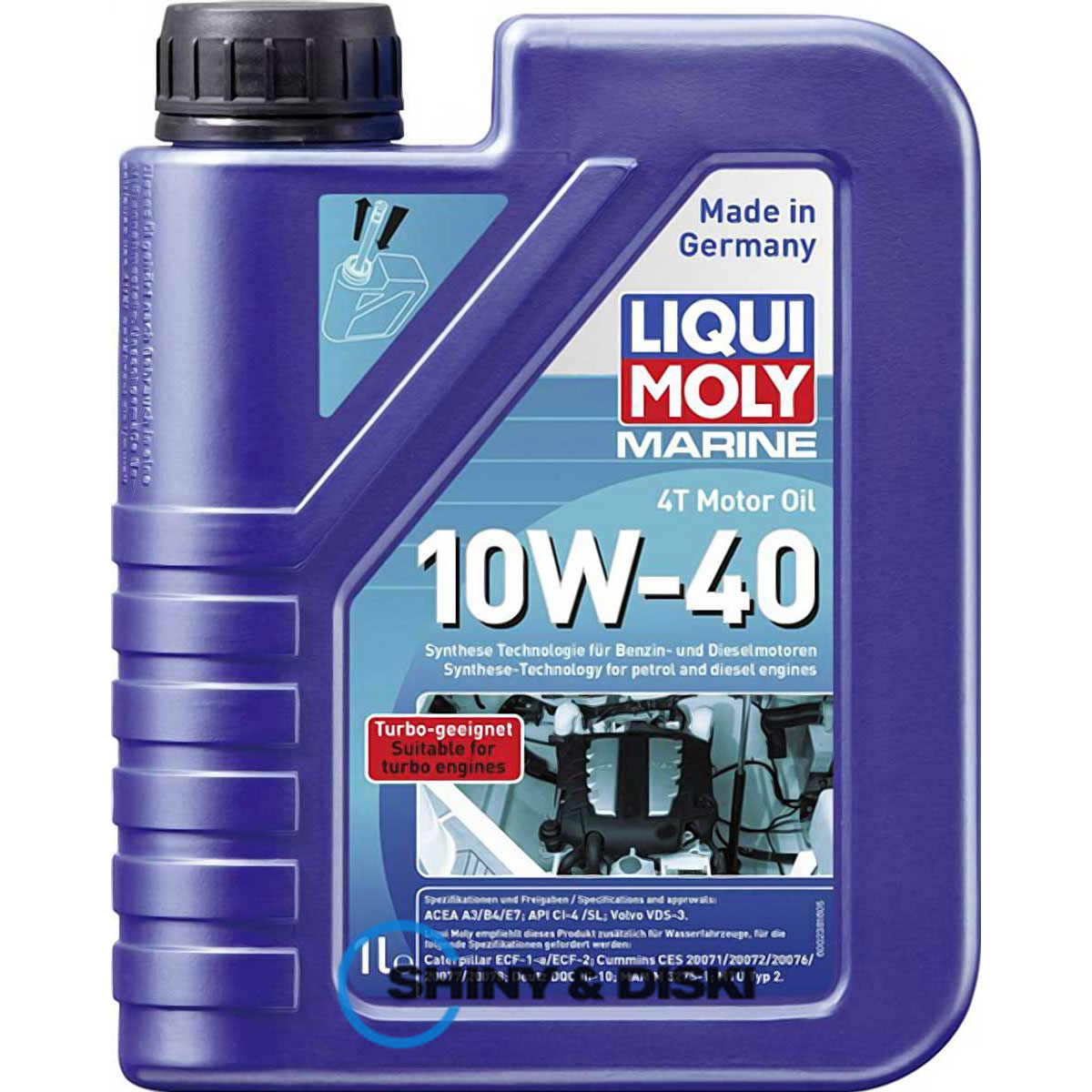 liqui moly marine motor oil 4t 10w-40 (1л)