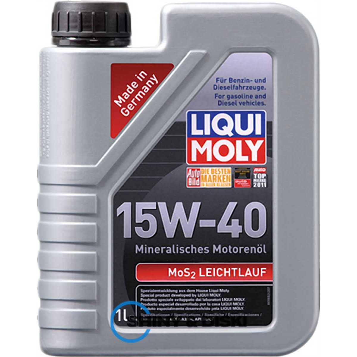 liqui moly mos2 leichtlauf 15w-40 (1л)