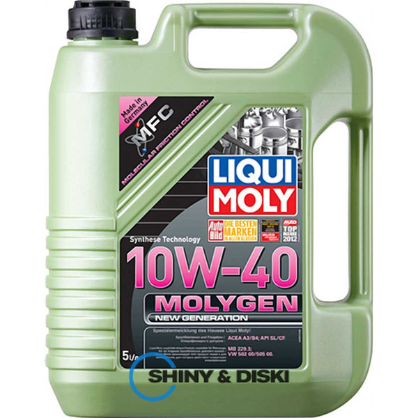 Купить масло Liqui Moly Molygen New Generation 10W-40 (5л)