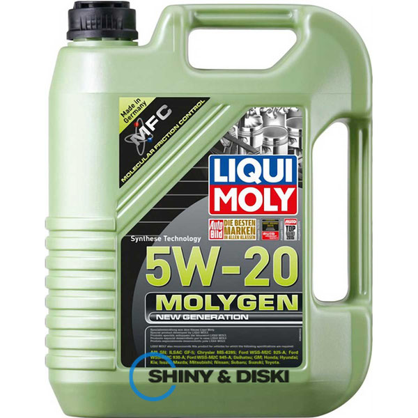 Купити мастило Liqui Moly Molygen New Generation 5W-20 (4л)