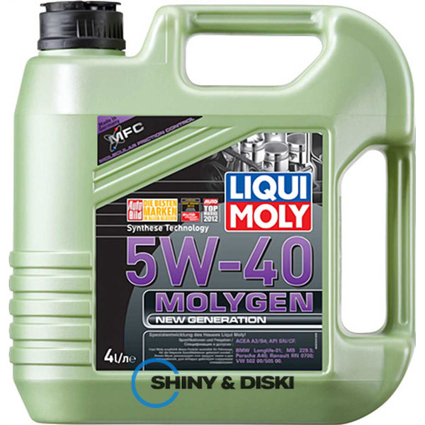 Купить масло Liqui Moly Molygen New Generation 5W-40 (4л)