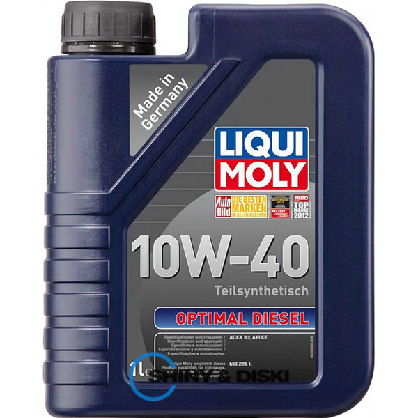 Купить масло Liqui Moly Optimal Diesel