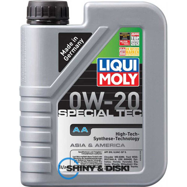 Купить масло Liqui Moly Special Tec AA 0W-20 (1л)