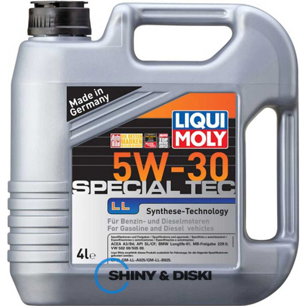 Купить масло Liqui Moly Special Tec LL 5W-30 (4л)