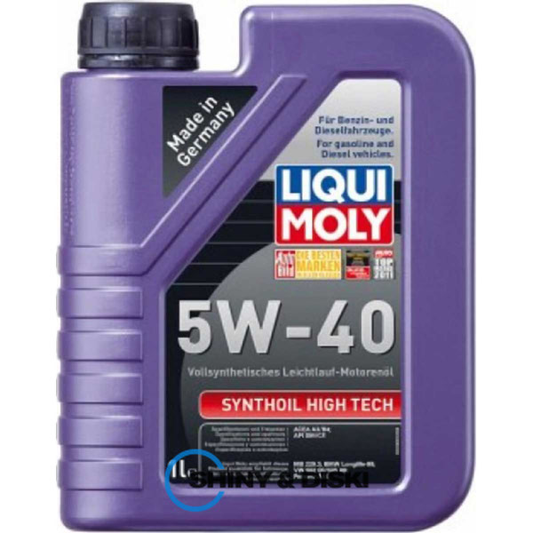 Купить масло Liqui Moly Synthoil High Tech 5W-40 (1л)
