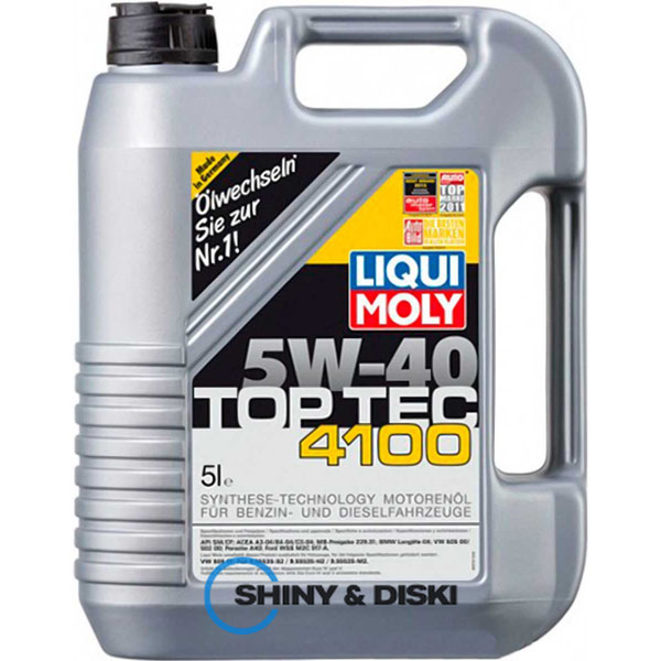 Купить масло Liqui Moly Top Tec 4100 5W-40 (5л)