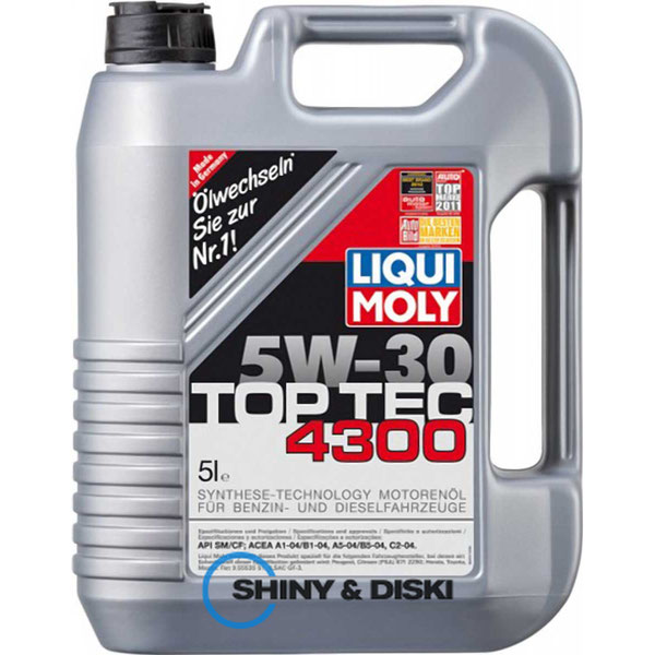 Купить масло Liqui Moly Top Tec 4300 5W-30 (5л)