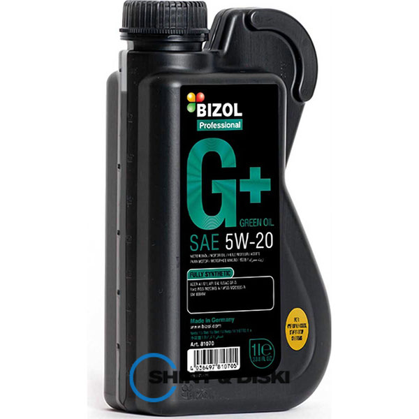 Купити мастило Bizol Green Oil+ 5W-40 (1л)