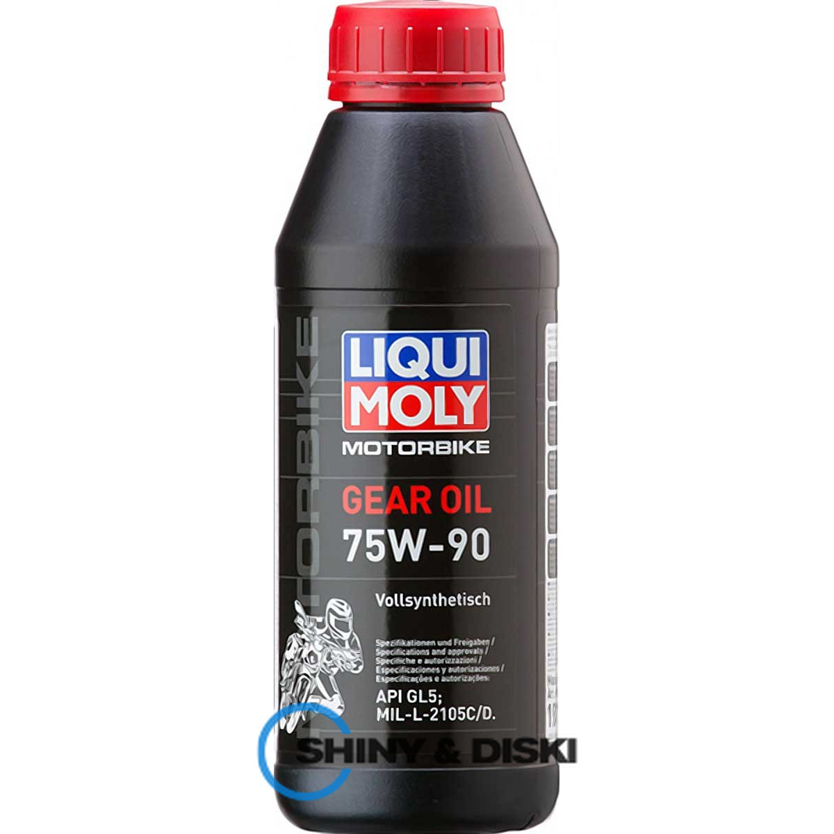 liqui moly motorbike gear oil 75w-90 (0.5л)