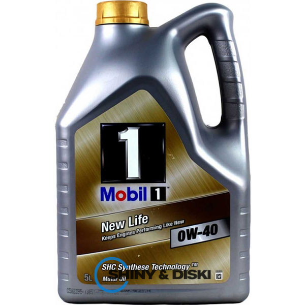 Купить масло Mobil 1 New Life 0W-40 (5л)