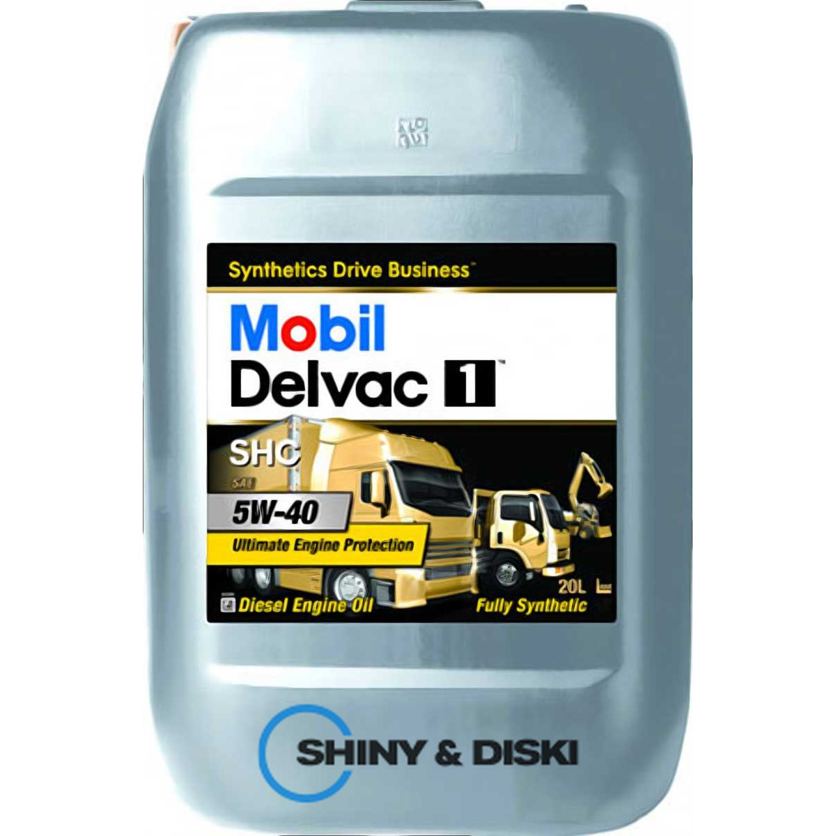 mobil delvac 1 shc 5w-40 (20л)