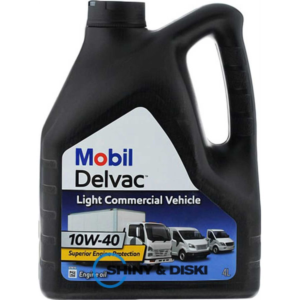 Купить масло Mobil Delvac Light Commercial Vehicle 10W-40 (4л)