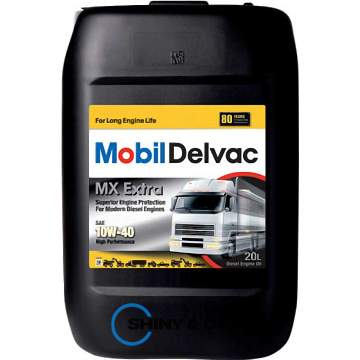 mobil delvac mx extra 10w-40 (20л)