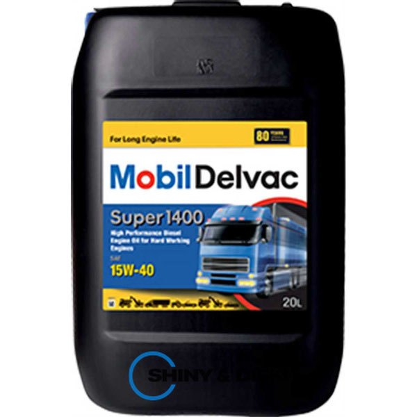 Купити мастило Mobil Delvac Super 1400E 15W-40 (20л)