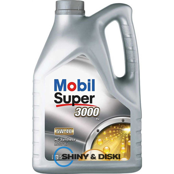 Купить масло Mobil Super 3000 X1 5W-40 (5л)