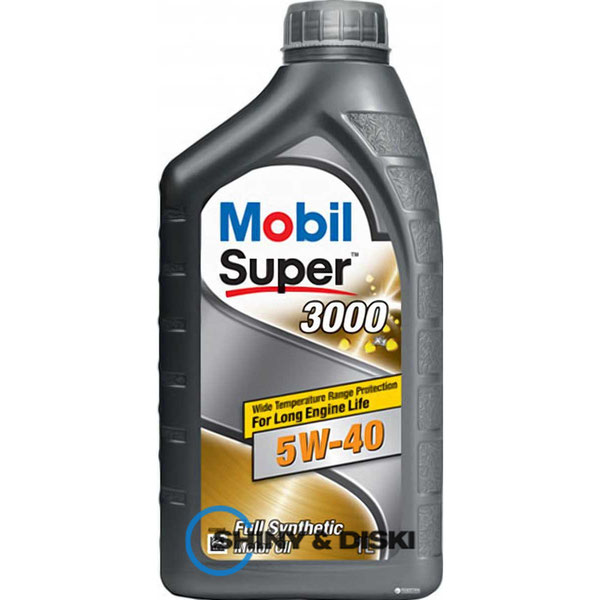 Купить масло Mobil Super 3000 X1 5W-40 (1л)