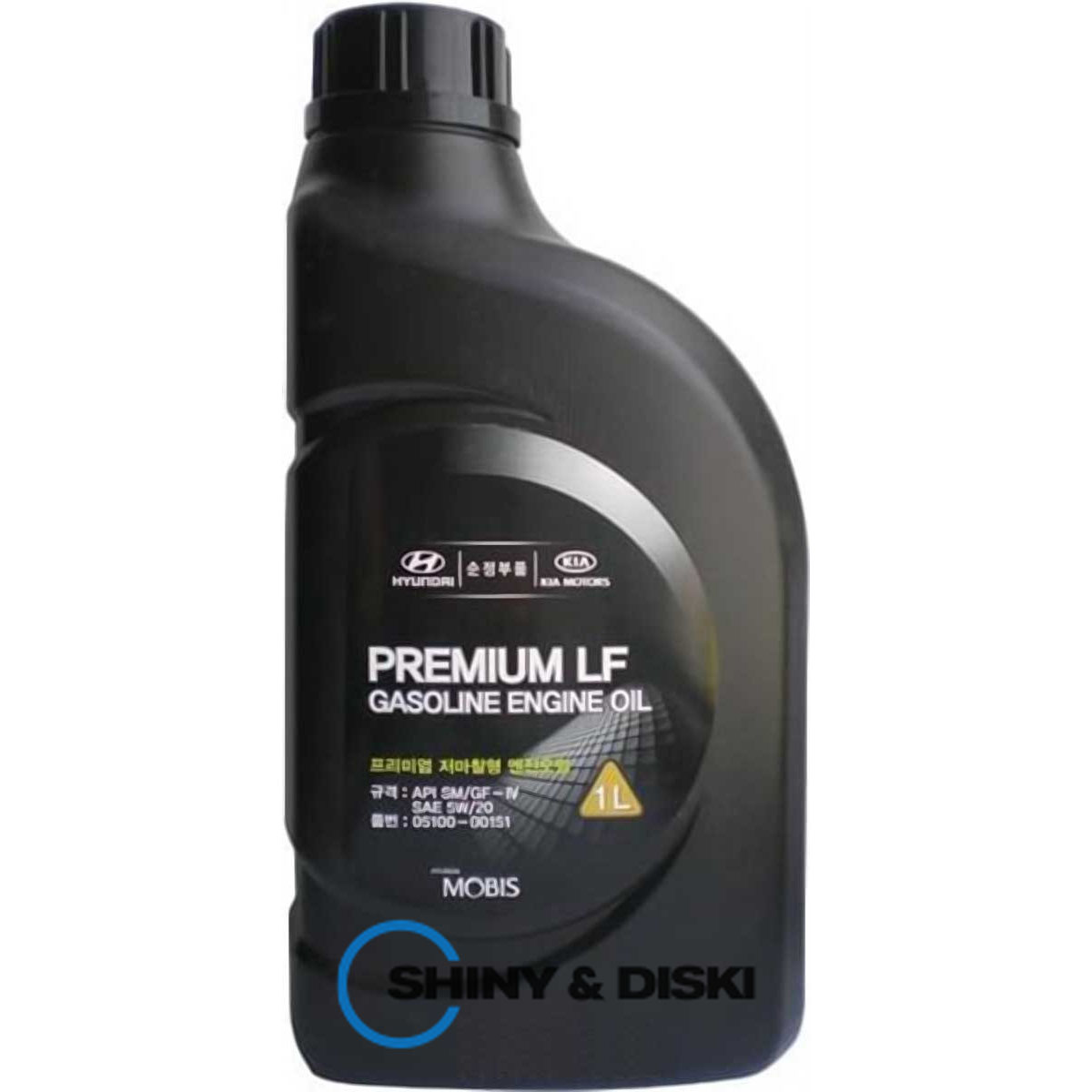 mobis hyundai/kia premium lf gasoline 5w-20 (1л)