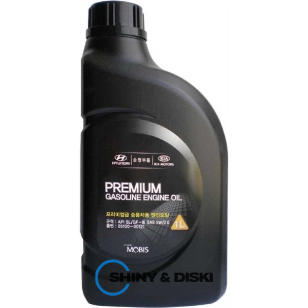 mobis premium gasoline sl 5w-20 (1л)