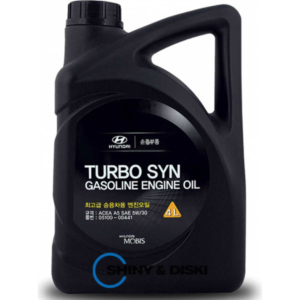 Купить масло Mobis Hyundai/KIA Turbo SYN Gasoline 5W-30 (4л)