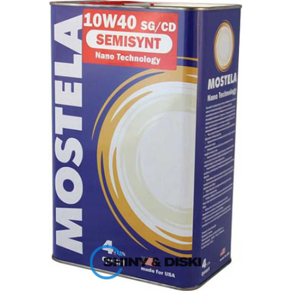 Купить масло Mostela SEMISYNT SG/CD 10W-40 (4л)