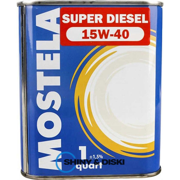 Купить масло Mostela SUPER DIESEL 15W-40 (1л)