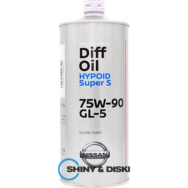 Купить масло Nissan Diff Oil Hypoid Super S 75W-90 GL-5 (1 л)