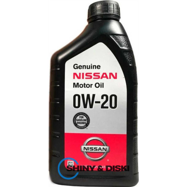 Купити мастило Nissan Genuine Motor Oil 0W-20 (0.946 л)