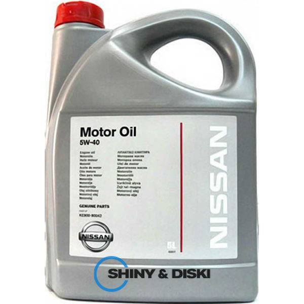 nissan motor oil 5w-40 (5л)