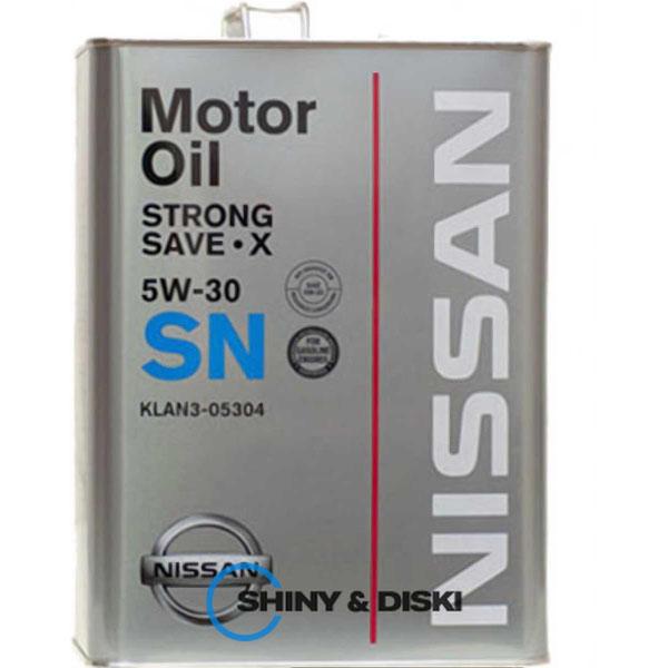 Купити мастило Nissan SN Strong Save X 5W-30 (4л)