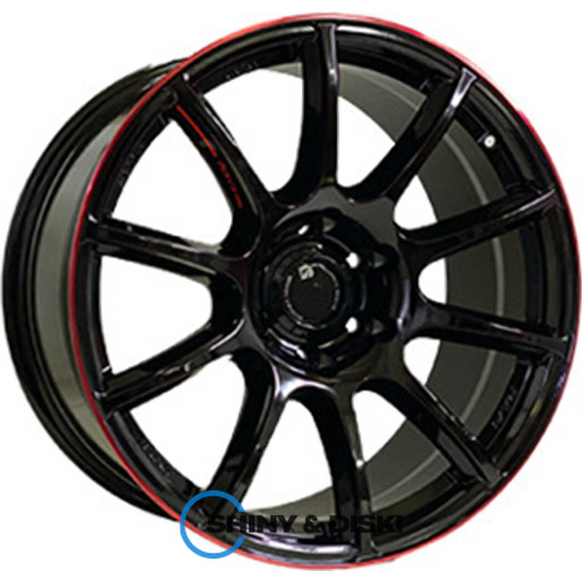 off road wheels ow1012 glossy black red line riva red