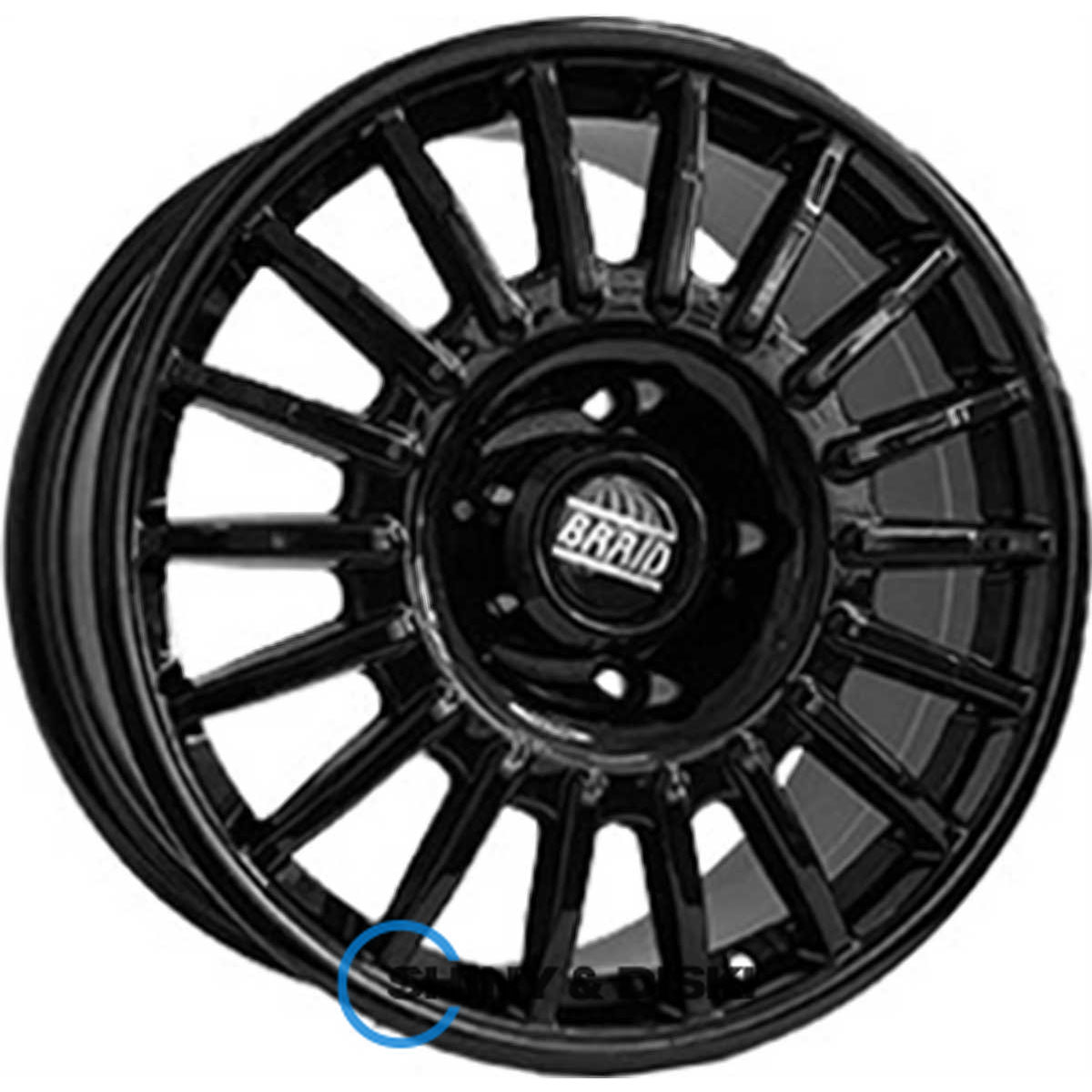 off road wheels owf1-brd gloss black r18 w8.5 pcd5x150 et25 dia110.1