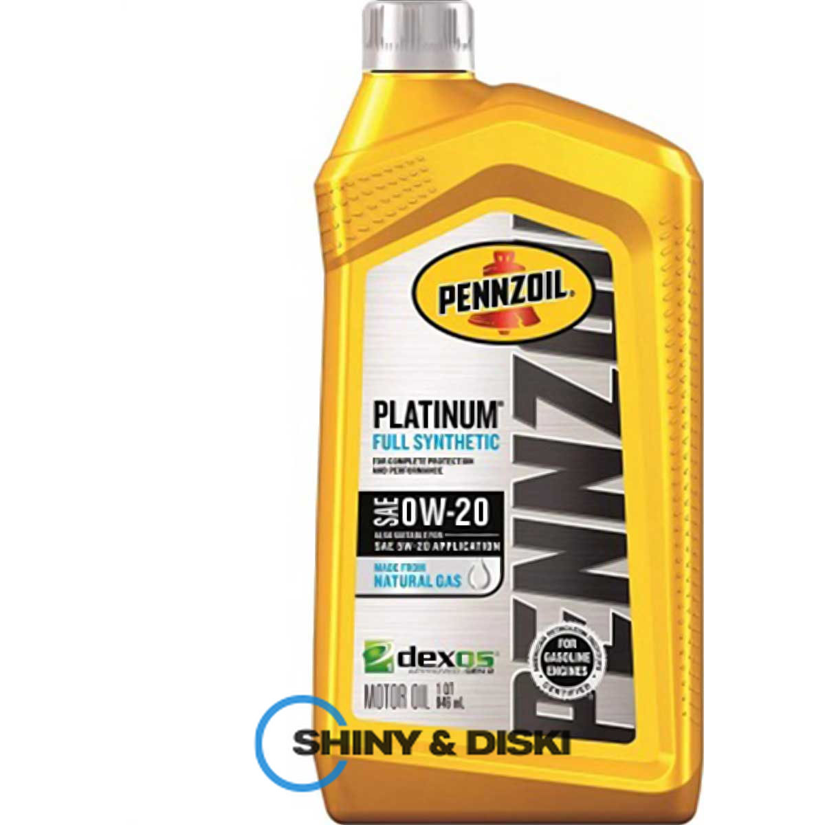 pennzoil platinum fully synthetic 0w-20 (0.946 л)