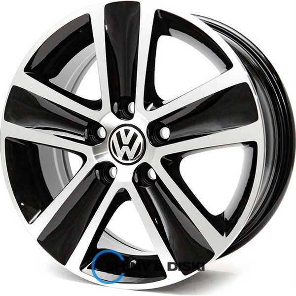Купить диски Replica Volkswagen KW221 BMF R15 W6 PCD5x100 ET38 DIA57.1