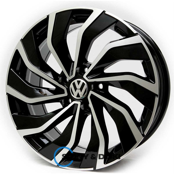 Купить диски Replica Volkswagen V111 ВFP R17 W7.5 PCD5x112 ET39 DIA66.6