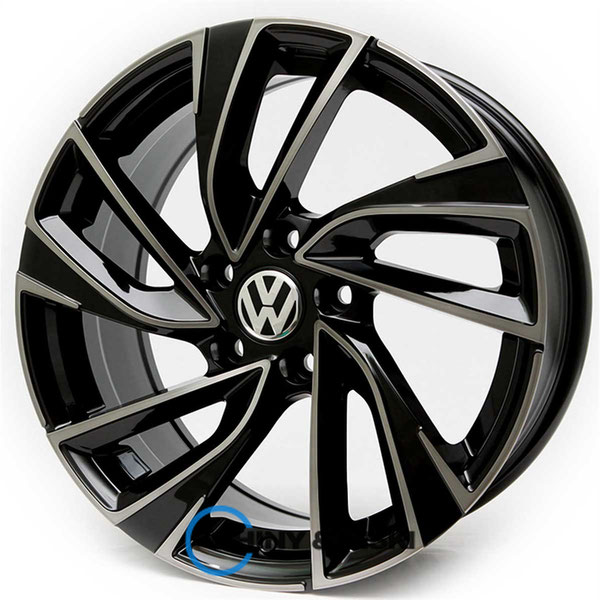 Купити диски Replica Volkswagen V113 ВFP+Black coat