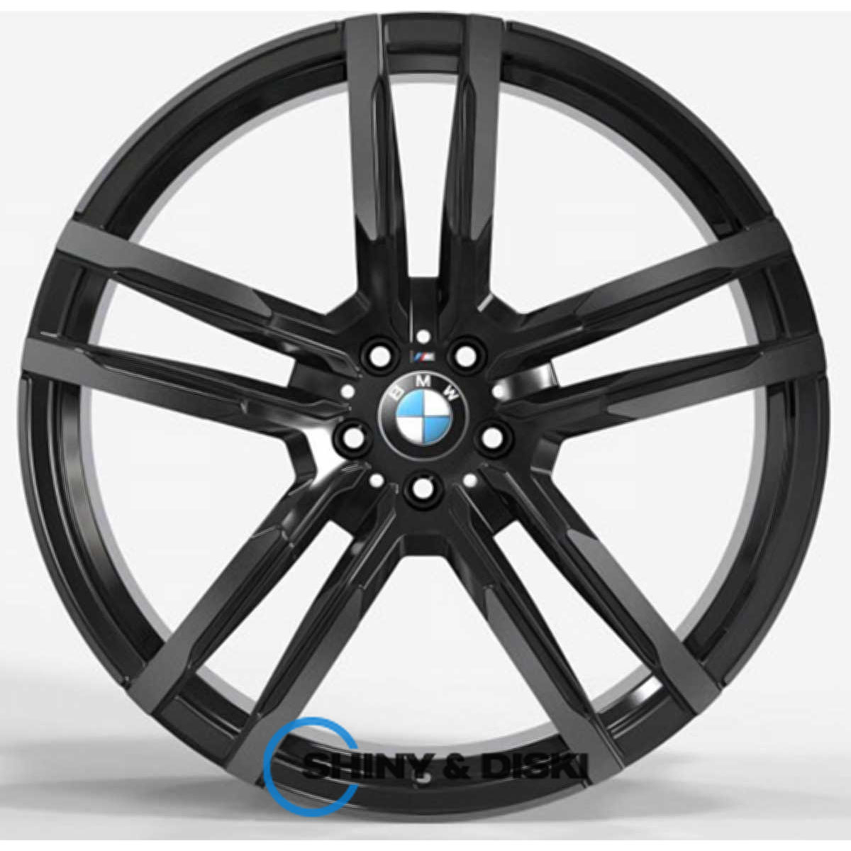 replica forged b1338 gloss black with dark machined face r22 w9.5 pcd5x112 et37 dia66.5
