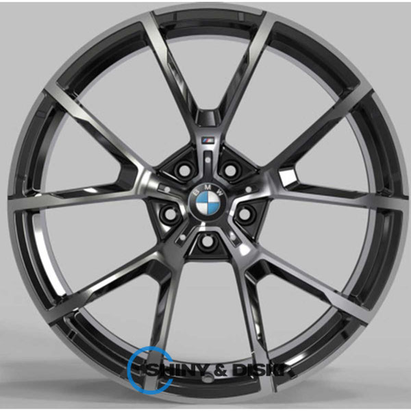Купити диски Replica Forged B192B Gloss Black With Machined Face R20 W9.5 PCD5x112 ET28 DIA66.5
