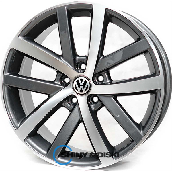 Купити диски Replica Volkswagen R049 GMF R18 W8 PCD5x112 ET45 DIA66.6