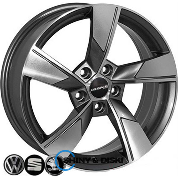 Купити диски Replica Volkswagen SK522 GMF R17 W7 PCD5x112 ET40 DIA57.1