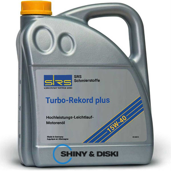 Купить масло SRS Turbo-Rekord plus 15W-40 (5л)