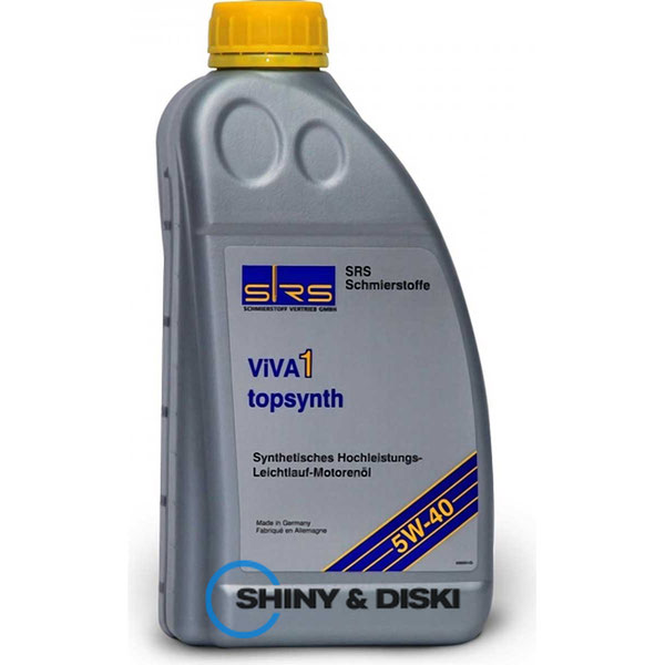 Купити мастило SRS ViVA 1 topsynth 5W-40 (1л)